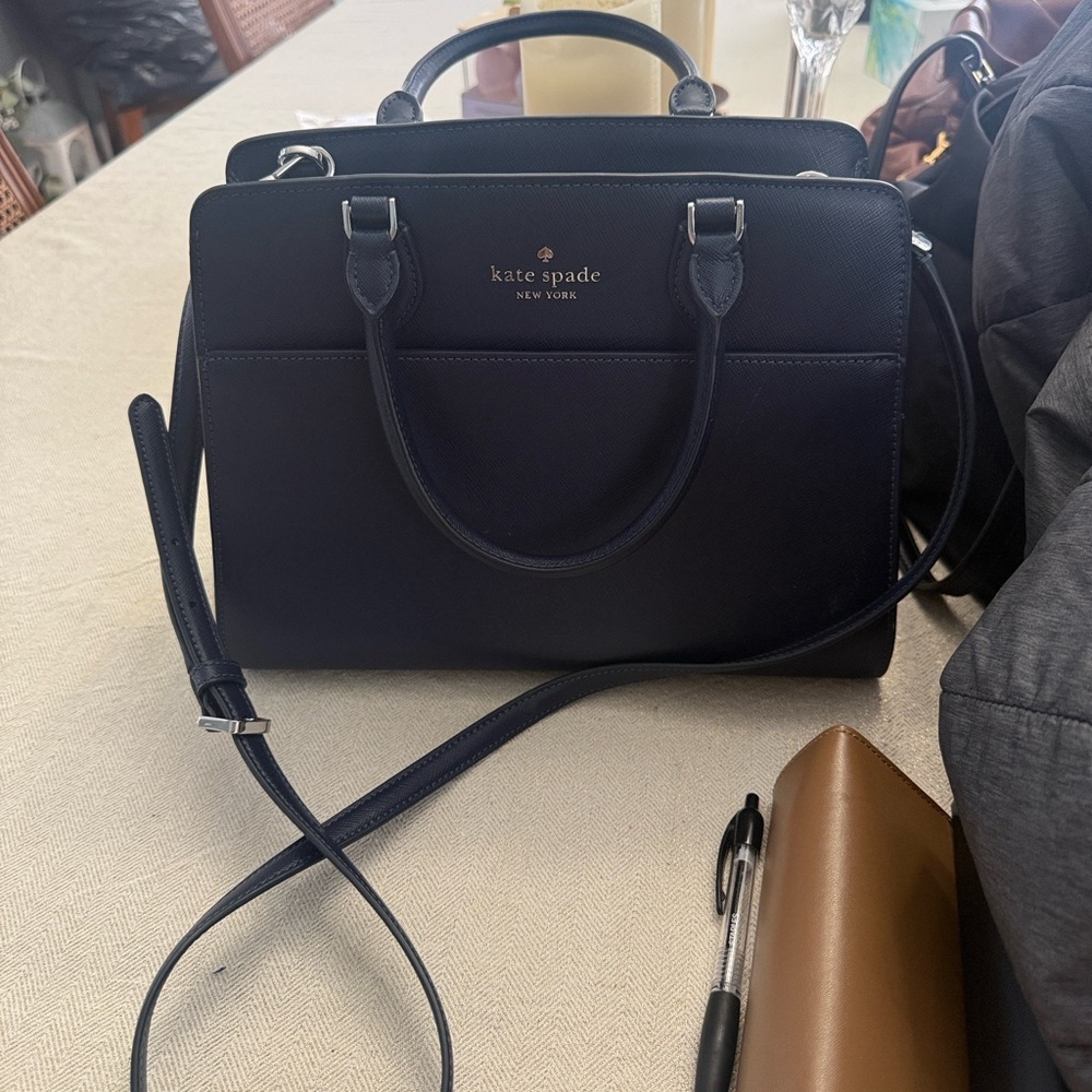 Negotiable!!Kate Spade Midnight Blue Satchel